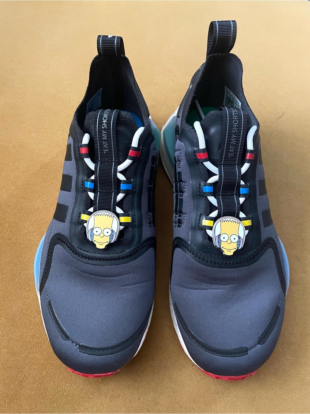 Bart Simpson Adidas NMD V3 Sneakers Youth 6
